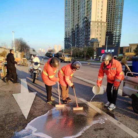 春节环卫不停歇 坚守一线保清洁——2月16日工作纪实