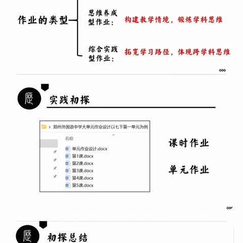 科学设计作业 有效助推教学