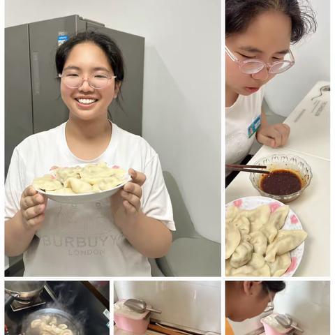 紫荆学子包饺子        七九凌云连情意