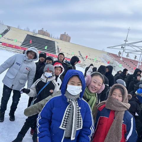 激情冰雪，活力少年——高山堡乡寄宿制小学参加第五届冰雪运动会