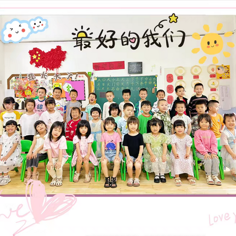 💞福娃幼儿园中班期末评语2024春1️⃣