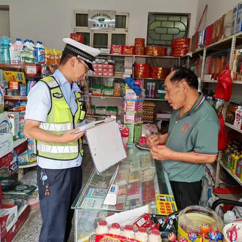 千村宣教 ｜眉县交警走进乡村开展大宣讲活动