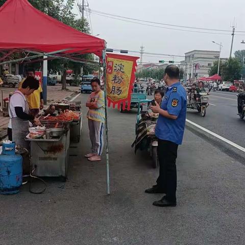 刁镇节前综合整治，打造美丽街道