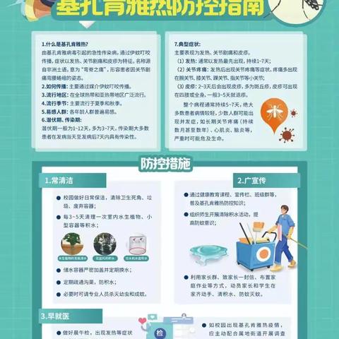 致江岸小学学生家长的一封信——关于基孔肯雅热防控的重要提示