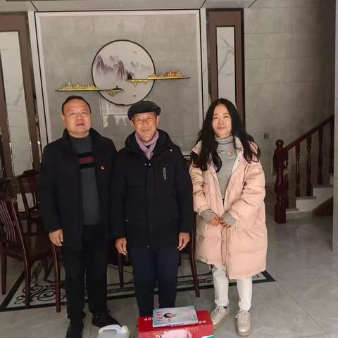 尊师重教传温情，新春慰问暖人心——我校开展春节前夕走访慰问退休教职工活动