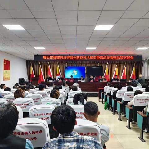 赋能番茄产业 筑牢品质根基安各庄镇成功承办唐山市番茄病虫害绿色防控技术培训暨高品质番茄品鉴交流会