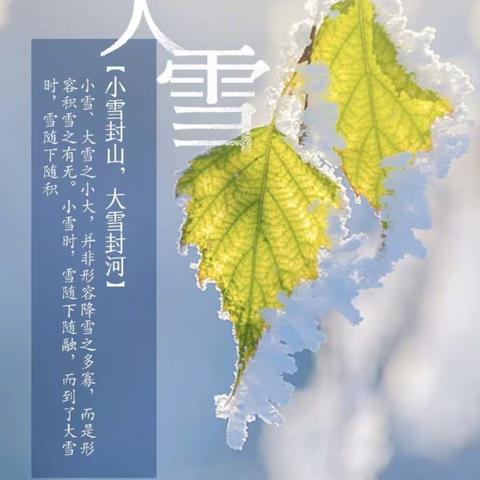 大雪至  寒冬始——博轩幼儿园红二班大雪节气主题活动