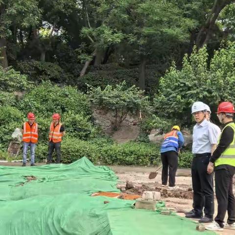 王俊胜开展大明湖排水分区项目五一节前安全检查