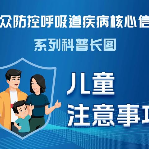 公共防控呼吸道疾病核心信息——儿童注意事项