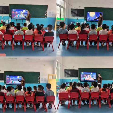 月圆童心聚 情暖中秋意——石佛镇中心幼儿园陈集园中秋主题活动纪实