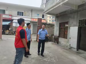 市公安局联合白沙门社区启动专项整治行动
