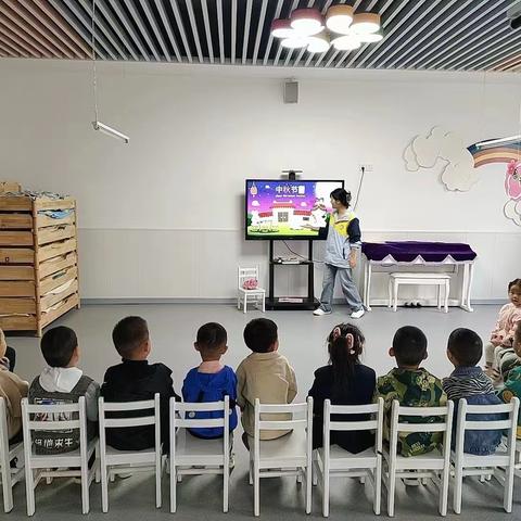 知中秋做月饼品中秋——优启童语幼儿园中秋节主题活动