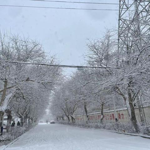 ❄️童心遇上初雪——包头湖幼儿园下雪啦！