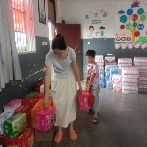 情系灾区，风雨同心 ‍宾阳县新桥镇三友学校师生家长爱心驰援  抗洪一线 ‍
