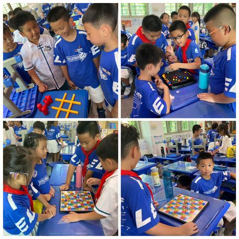 智享课间，文明游戏—三7向阳中队课间益智游戏