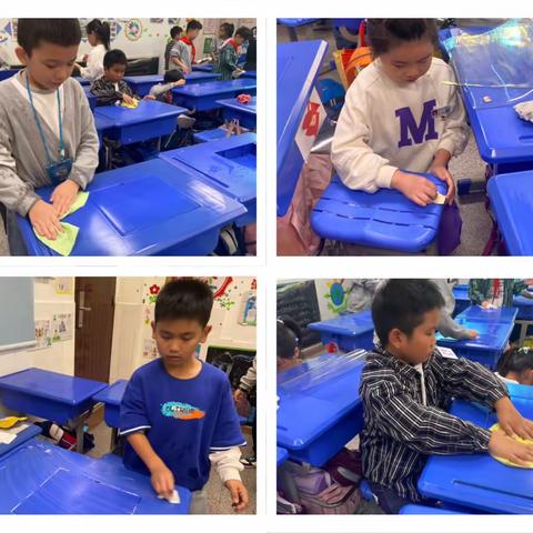 我是劳动小能手—记三7向阳中队班级大扫除活动