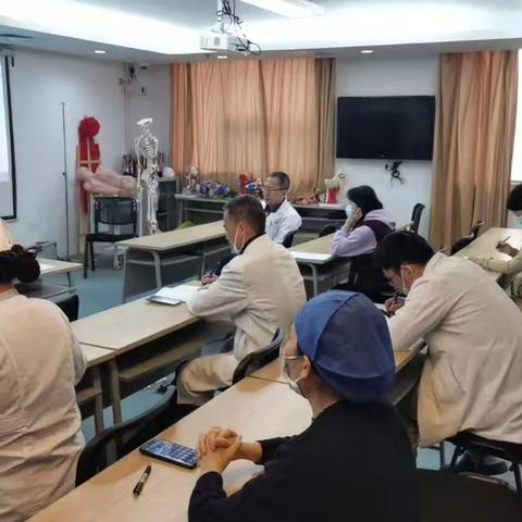 海口市人民医院神经外科医学部党支部召开支部党员大会