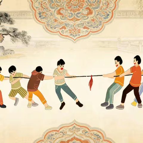 绳采飞扬，聚力迎新——武汉市六中位育中学树人校区迎新年拔河比赛