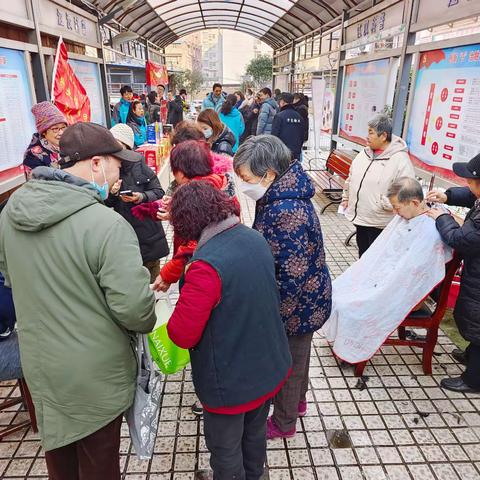 社区邻里年货节  浓浓年味正当时 满春街道勤劳社区“迎新春 邻里年货节”