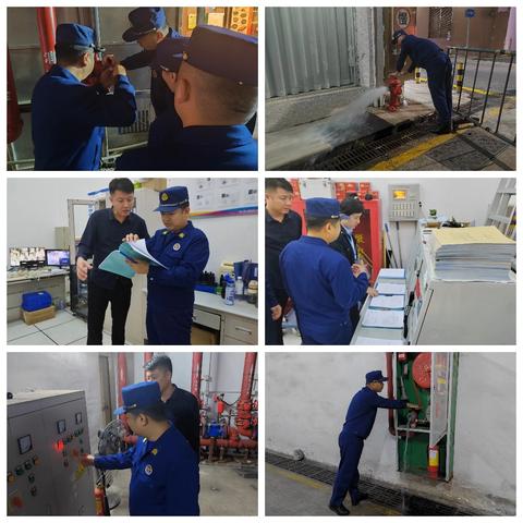 龙华区消防救援大队开展春节期间防消联勤工作