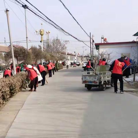 苏家洼镇“心系群众 情暖遵化”系列活动之三——乡村环境大扫除、干净有序迎新春