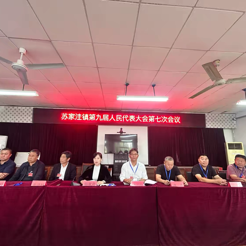 奋进新征程，建功新时代----苏家洼镇第九届人民代表大会第七次会议隆重召开