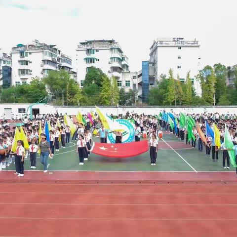 凝心聚力 绽放精彩 囿山小学406中队第四十八届田径运动会剪影