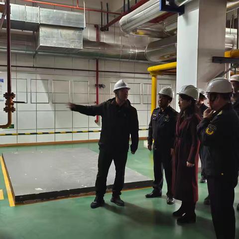 西咸新区沣西新城党委委员、管委会副主任万宁督导调研沣西重点监管企业特种设备安全管理情况