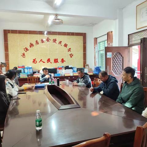 沙渔塘社区落日集市摊位抽签大会顺利举办