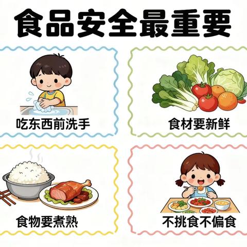 “食”在安全，健康“童”行——锦绣前程幼儿园冬季食品安全知识宣传