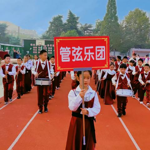 淮师附小洞山校区第十九届秋季运动会校管弦乐团开幕式演出集锦