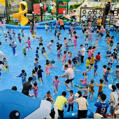 【趣玩水🔫，乐盛夏🌈】——张各庄幼儿园“玩转水世界”主题活动