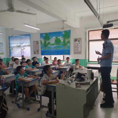 “法治教育进校园，护航成长安全行” ——北赵台学校“法治教育进校园”主题活动