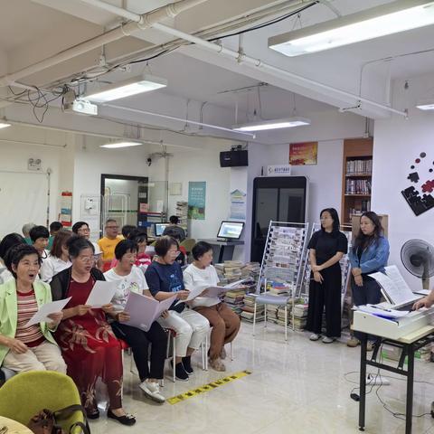 “以歌传情，唱享晚年”——松洲街老年大学!