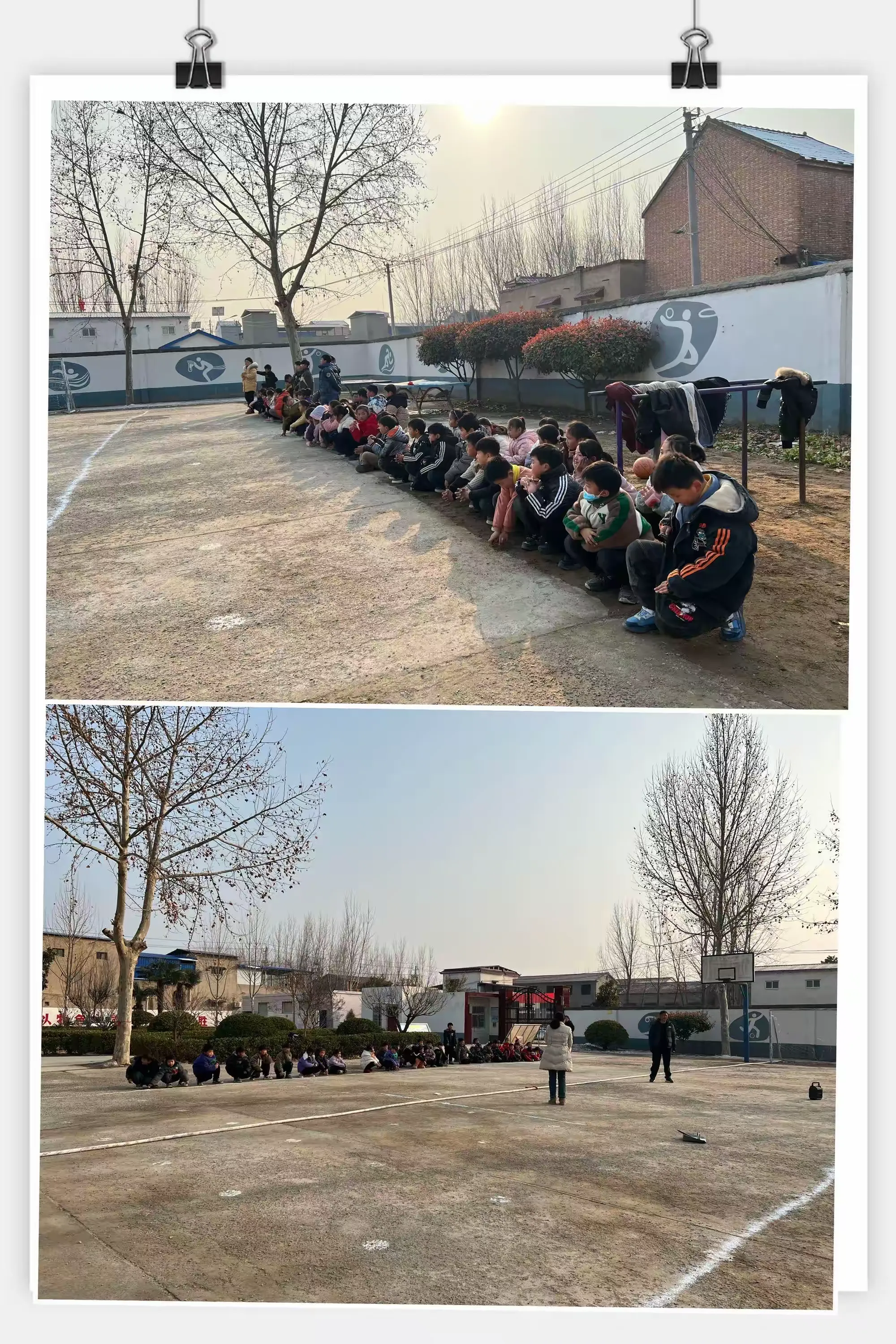 简篇-张市镇沙门小学2024庆元旦冬季拔河比赛