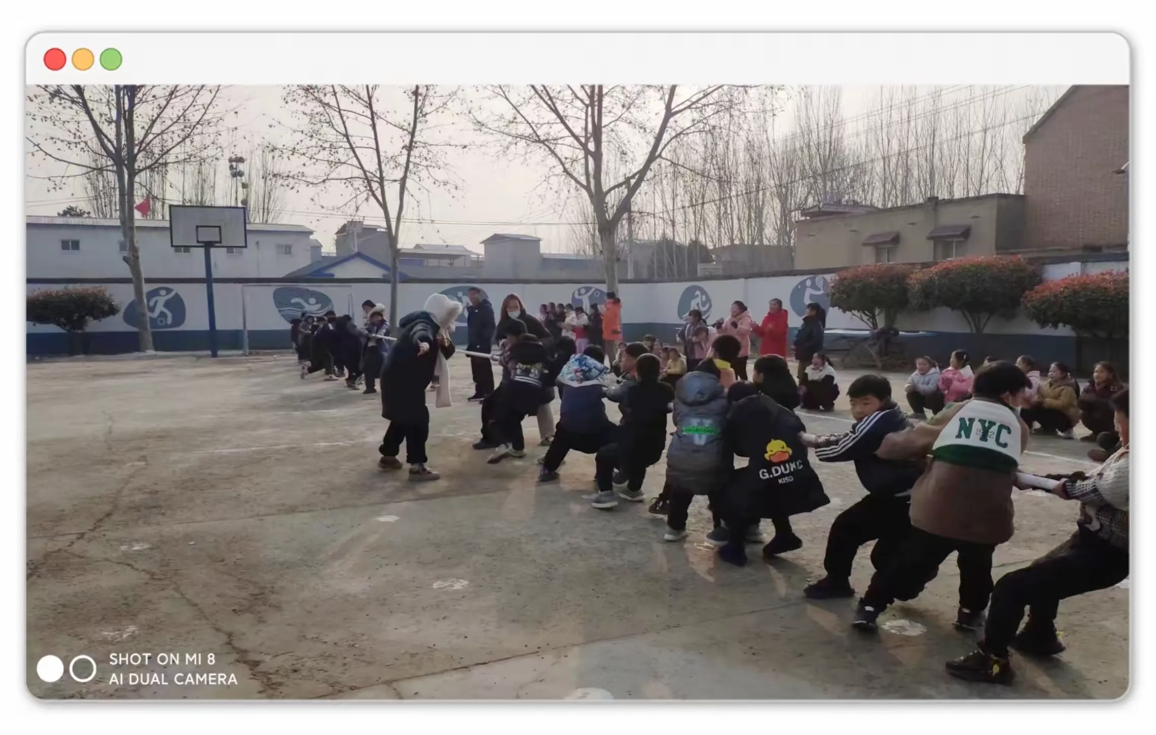 简篇-张市镇沙门小学2024庆元旦冬季拔河比赛