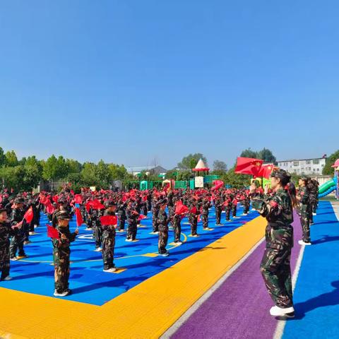 喜迎国庆，童心向祖国——马村乡中心幼儿园迎国庆活动