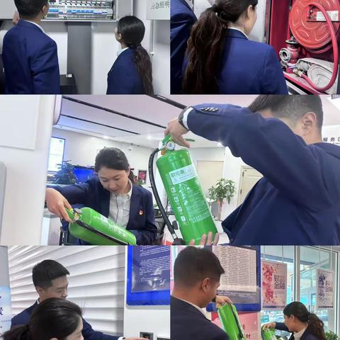 开发区支行开展元旦前安全大检查