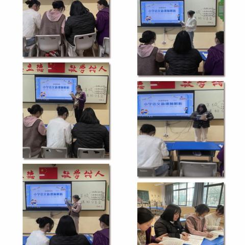春光为序启新程 笃行不怠研课标---东湖实验学校小学部新课标分享交流活动