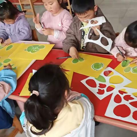 4.7日绘画课来咯