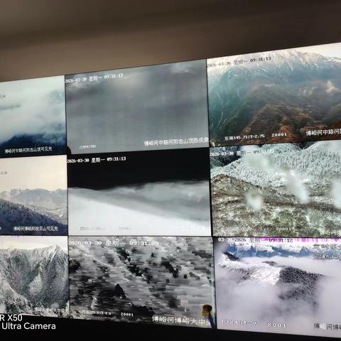 博峪河管护中心辖区降雨雪情况