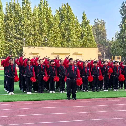 练强健体魄 做阳光少年﻿——廊坊市第二十三小学啦啦操队列比赛