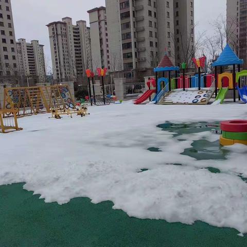 瑞雪纷飞铺锦绣 园丁聚力除冰雪——沛县大屯街道滨湖花园幼儿园除雪美篇