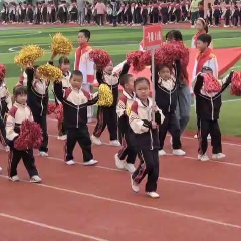 走马镇中心小学秋季运动会 103班风采展示