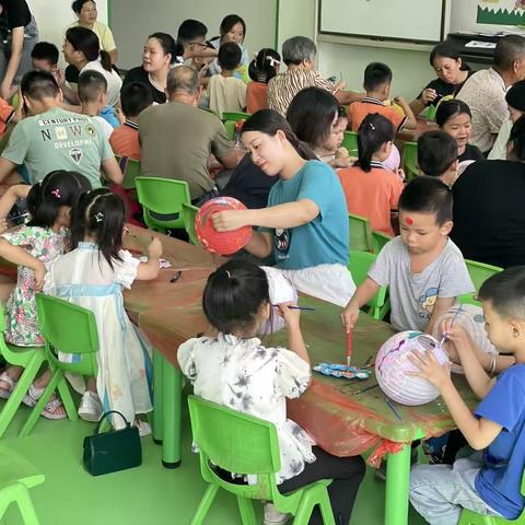 边贸中心幼儿园“庆国庆 迎中秋”亲子活动