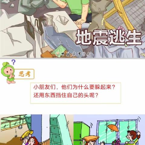 临“震”不慌，安全“童”行——陶唐中心幼儿园二部防地震安全演练活动