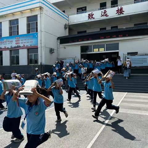 涉县应急管理局深入学校开展地震应急疏散演练活动