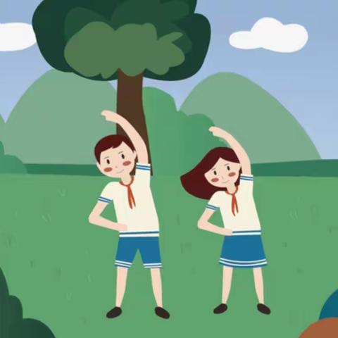 广播体操展风采  强身健体向未来