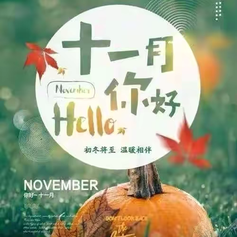 🍁秋天的故事🍁 ‍尽在十一月的每一个日子里😄 ‍———永盛幼儿园大19班