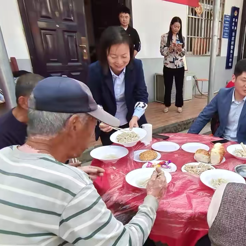 尉氏县朱曲镇：九九重阳饺子宴 浓浓敬老孝善情